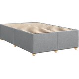  Krevet s oprugama i madracem svjetlosivi 120x190 cm od tkanine | shoptok.hr