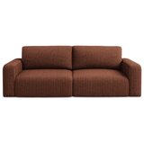 Makamii Sklopiva/s prostorom za odlaganje sofa od samta boja terakote 252 cm Kona – | shoptok.hr
