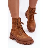 Boto Women's Trapper Lace-Up Boots Camel Gordts | ePonuda.com