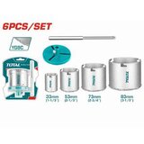  Set krunskih pila za keramiku 33-83mm 6/1 TAC44061 TOTAL | Eponuda.ba