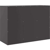 vidaXL Komoda crna 99 x 39 x 73 cm čelična | shoptok.hr