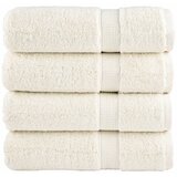 vidaXL Premium ručnici za ruke SOLUND 4 kom. krem 50x100 cm 600 g/m² - Krema 50 x 100 cm 4 | shoptok.hr