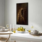 Slika - Carl Spitzweg – The Bookworm 40x80 U crnom drvenom okviru | shoptok.hr