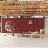 Maison Chic Zložljiva stranska tenda - Senčniki za teraso 200x600 cm rdeča, (22039441) | Shoptok.si