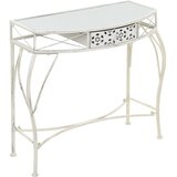  Stranska mizica v francoskem stilu iz kovine 82x39x76 cm | Shoptok.si
