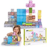  Set magnetskih građevnih kocki za djecu – 112 dijelova | shoptok.hr