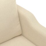  3-dijelni set sofa s jastucima krem od mikrovlakana | shoptok.hr
