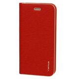  Premium preklopna torbica Samsung Galaxy S22 Plus 5G - rdeč z zlatim robom Cene