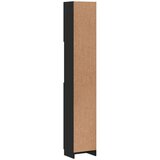 Kupaonski ormarić crni 32 x 25 5 x 190 cm od iverice | shoptok.hr