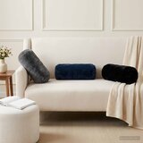  Presvlaka za jastuk 6 kom. HEERLEN Tamnosiva Ø 15 x 40 cm | shoptok.hr
