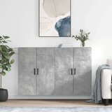  Zidni ormarići 2 kom siva boja betona 69 5 x 34 x 90 cm | shoptok.hr