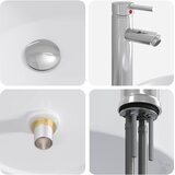  Umivaonik za kupaonicu Krom 40,5 x 40,5 x 15,5 cm Metal | shoptok.hr