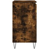 vidaXL Komoda dimljeni hrast 60x35x70 cm inženirski les | Shoptok.si