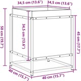  Vrtna sadilica 40x40x50 cm od impregnirane borovine | shoptok.hr