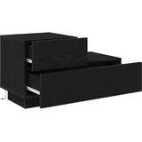  Noćni ormar Crni hrast 70 x 36 x 40,5 cm Konstruirano drvo | shoptok.hr