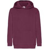 Fruit Of The Loom Burgundy children's sweatshirt Classic kangaroo | Shoptok.si