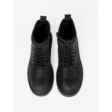 Sergio Leone Women's black shoes with lacing and tread by | ePonuda.com