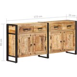 vidaXL Komoda 172x35x80 cm trden akacijev les | Shoptok.si