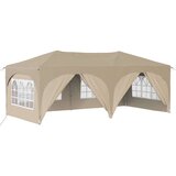  Zložljivi šotor za zabave 575 x 288 x 245 cm Krem, (5000248708) | Shoptok.si