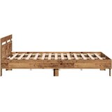  Krevetna konstrukcija Staro drvo 203 x 185 x 70 cm | Shoptok.si