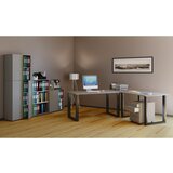 MID.YOU pisarniška omara lona, siva | Shoptok.si