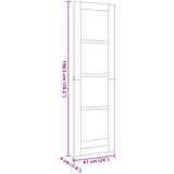  Unutarnja vrata Prirodna 61 x 198,5 cm Šperploča | shoptok.hr