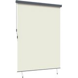 Rolo zavjesa Krem 200 x 250 cm Tkanina i aluminij | shoptok.hr