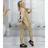 Pri Women's tracksuit loose sweatshirt + ribbed leggings CHICAGO | Shoptok.si