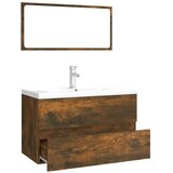 Set kupaonskog namještaja boja hrasta konstruirano drvo | shoptok.hr