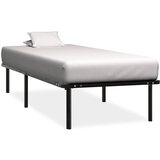 Maison Chic Posteljni okvir - Enojna postelja - Postelja za odrasle črn kovinski 100x200 cm, (21692477) | Shoptok.si