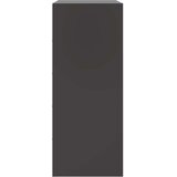  Visoka komoda crna 67 x 39 x 95 cm čelična | Shoptok.si