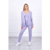 Kesi 3-piece sweater set purple Cijene