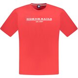 North Sails MEN&#39;S SHORT SLEEVE T-SHIRT RED Cijene