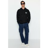 Trendyol Sweatshirt - Black - Oversize cene