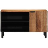 TV Jedinice s policom Čvrsto drvo akacije 80 x 31,5 x 46 cm | shoptok.hr