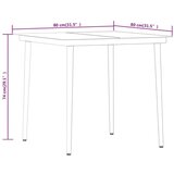  5-dijelni vrtni blagovaonski set s jastucima bež | shoptok.hr