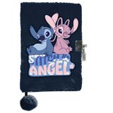  DNEVNIK PLIŠANI S KLJUČEM A5 96L STITCH PASO DS25CC-3676 | shoptok.hr