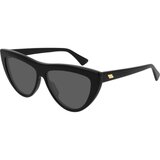 Bottega Veneta BV1018S 001 ONE SIZE (57) Črna/Siva Cene