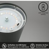 BRILONER 7507015 - LED RGBW prigušiva punjiva stona lampa LED/2,5W/5V IP44 antracit | Eponuda.com