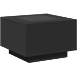  Stolić za kavu s LED crni 60 x 60 x 40 cm konstruirano drvo | shoptok.hr