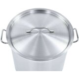 vidaXL kuhinjski lonac 50 L 40 x 40 cm od nehrđajućeg čelika | shoptok.hr