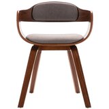 Maison Chic Jedilni stoli - Vzorci stoli taupe ukrivljen les in blago A145, (22032186) | Shoptok.si