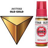 AK Interactive Old Gold 18ml - Quick Gen Akrilna Boja AK17068 Slike