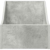  Kutija za LP ploče Betonska siva 37 x 33 x 32 cm | shoptok.hr