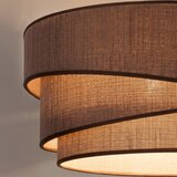 Brilagi Luster na sajli ARROW 1xE27/60W/230V prečnik 45 cm braon | Eponuda.com