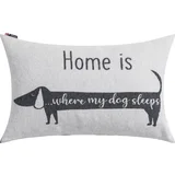 prevleka za blazino "Home is....where my dog sleeps" - 1 k.