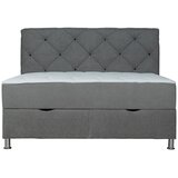 Modern Living Postelja Z Vzmetnico Black Diamant, Siva, 160x200 | Shoptok.si