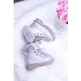 Boto Silver Warmed Children's Booties Trappers Phobos | ePonuda.com