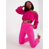 Italy Moda Pants-DHJ-SP-13165.20-fluo pink | Shoptok.si