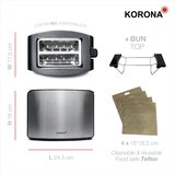 Korona toaster xxl KR21250 za toast & sendviče, (20651461) Cene